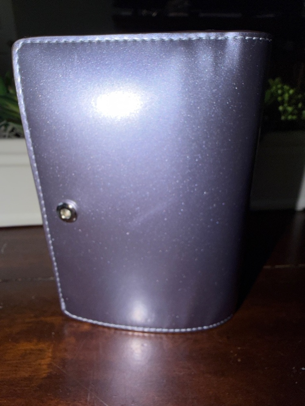 NWT Kate Spade Metallic Lavender Wallet - Picture 8 of 9